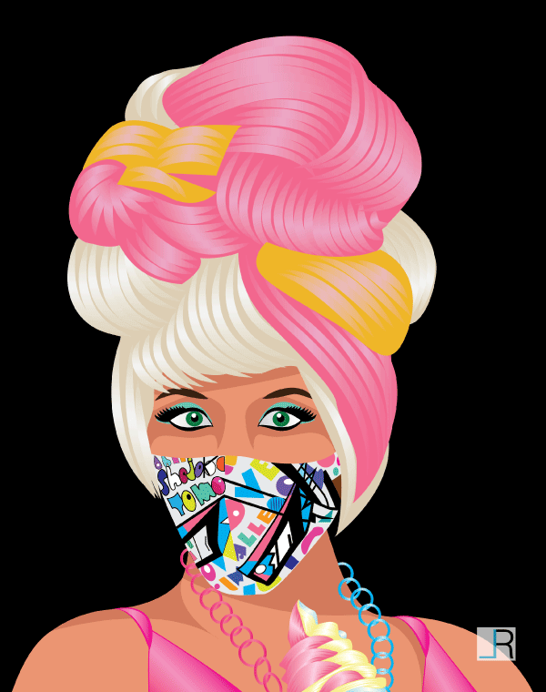 Nicki Minaj Vector Illustration